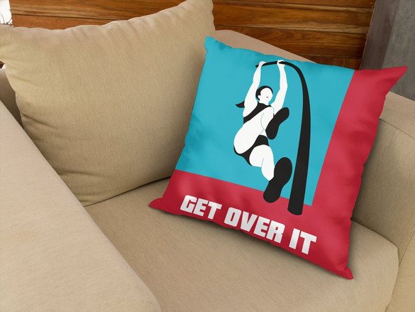 Poduszka Get over it