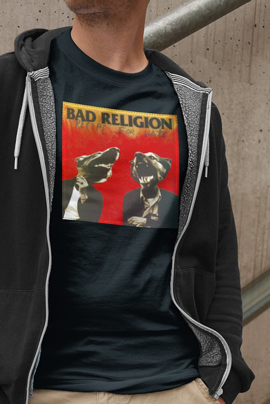 Koszulka z naszywką Bad Religion 02
