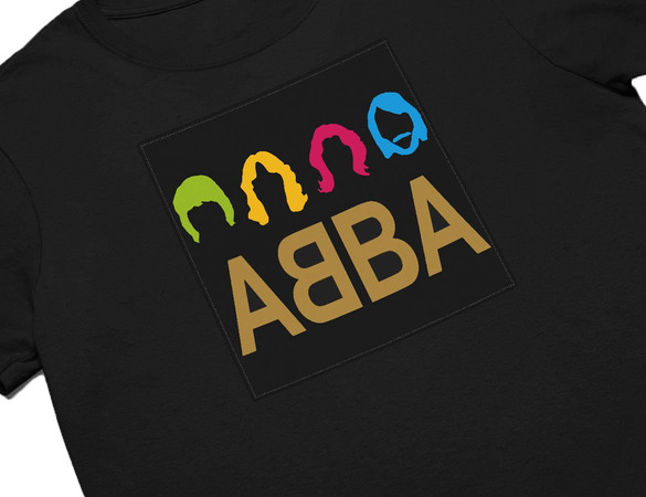 Koszulka z naszywką  ABBA logo
