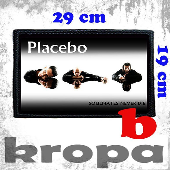 Naszywka duża na ubranie PLACEBO