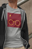 Koszulka z naszywką  Harry Potter glasses