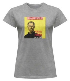 Bluzka damska z naszywką PRL- powaga zabija