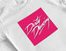 Bluzka damska z naszywką Dirty Dancing logo pink