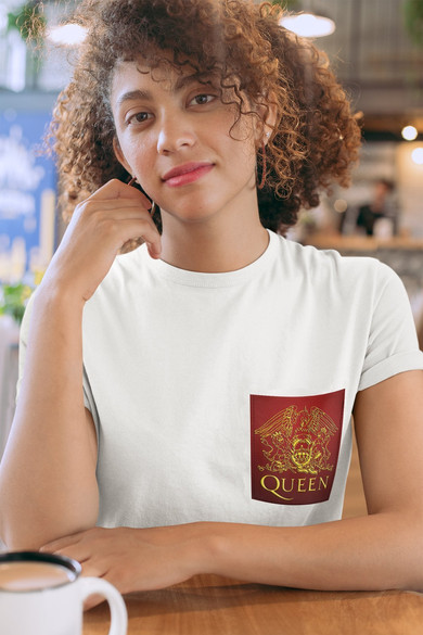 Koszulka z kieszonką QUEEN