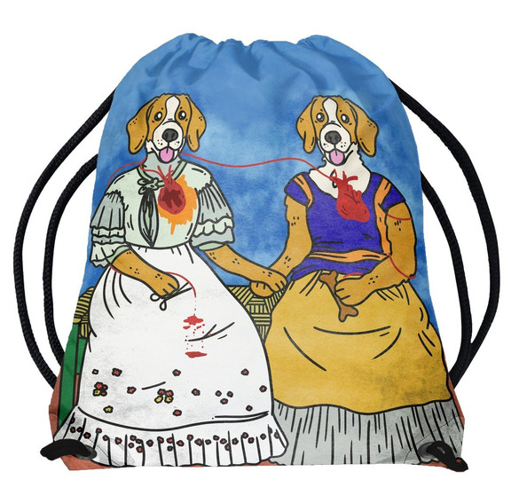 Worek DOG PARODY: Dwie Fridy