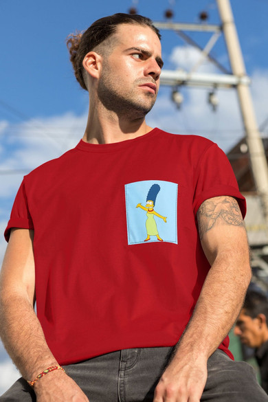 Koszulka z kieszonką MARGE SIMPSON
