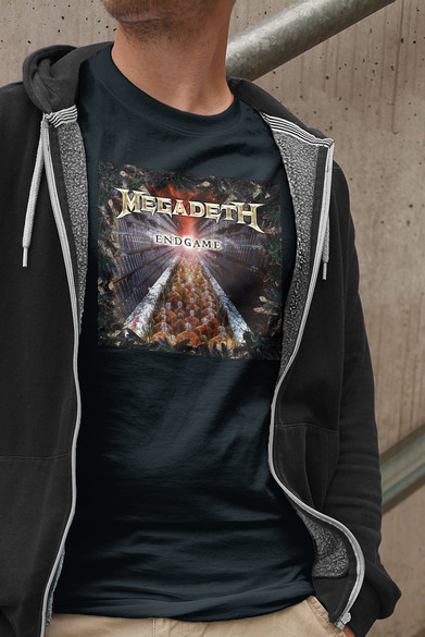 Koszulka z naszywką Megadeth Endgame