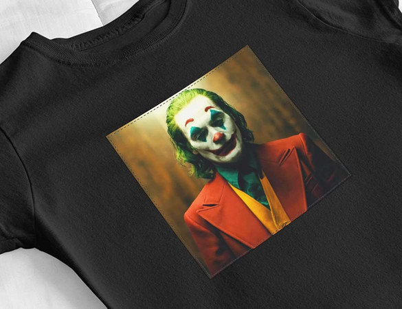 Bluzka damska z naszywką Joker Lift Scene