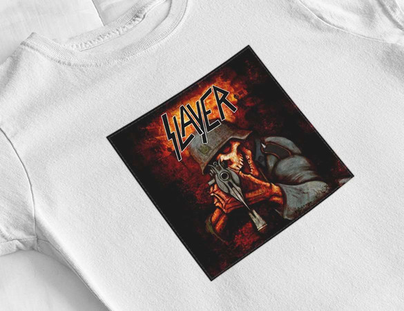 Bluzka damska z naszywką Slayer Demon