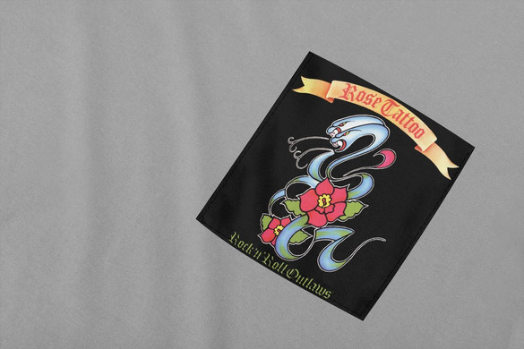Koszulka z kieszonką Rose Tattoo