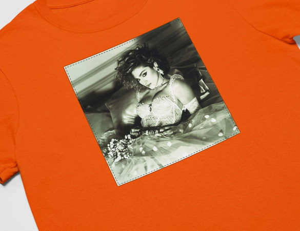 Koszulka z naszywką MADONNA young 02