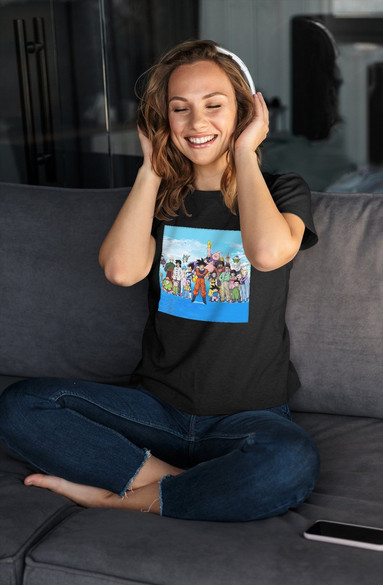 Bluzka damska z naszywką Dragon Ball 07