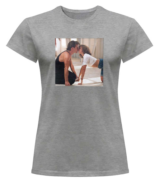 Bluzka damska z naszywką Dirty Dancing Kiss