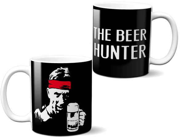 Kubek THE BEER HANTER na Prezent +imię