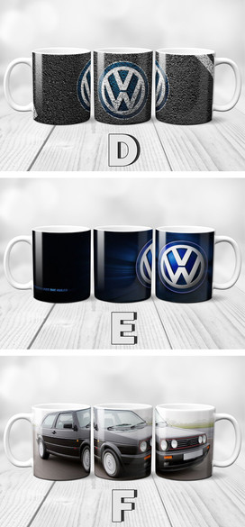 Zestaw VOLKSWAGEN  poduszka+kubek+GRATIS!  WZORY