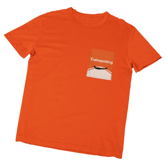Koszulka z kieszonką TRAINSPOTTING 