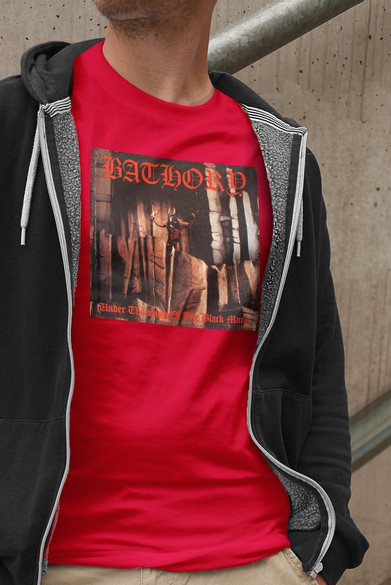 Koszulka z naszywką BATHORY 02