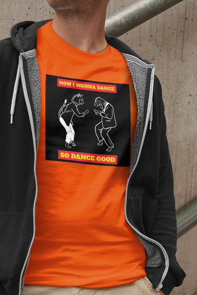 Koszulka z naszywką Now I Wanna Dance...
