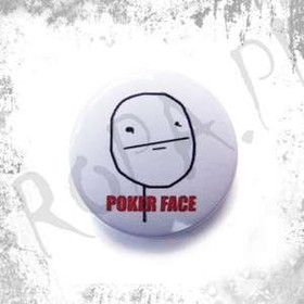 Przypinka POKERFACE