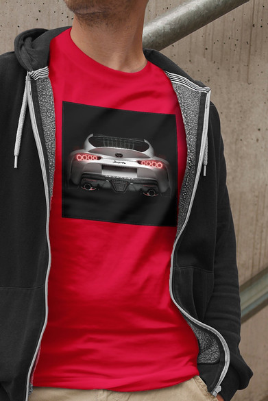 Koszulka z naszywką Toyota back