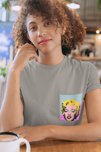 Koszulka z kieszonką MARILYN MONROE