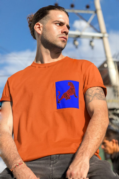 Koszulka z kieszonką TYGRYS