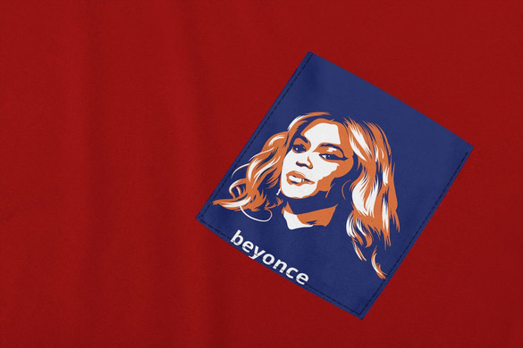 Koszulka z kieszonką BEYONCE 1