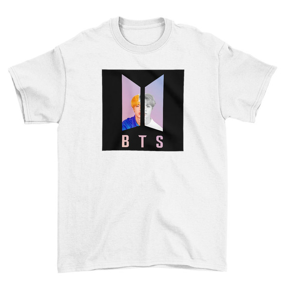 Koszulka z naszywką BTS JIN