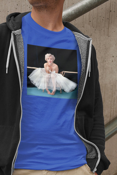 Koszulka z naszywką Marilyn Monroe 01