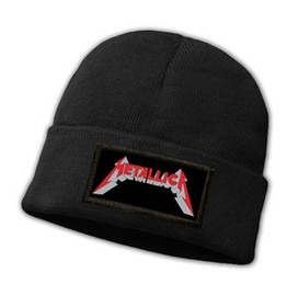 Czapka zimowa z naszywką METALLICA