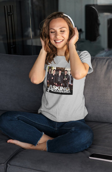Bluzka damska z naszywką Asking Alexandria 1