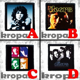 Naszywka THE DOORS 10 x 10 cm  Dużo Wzorów!