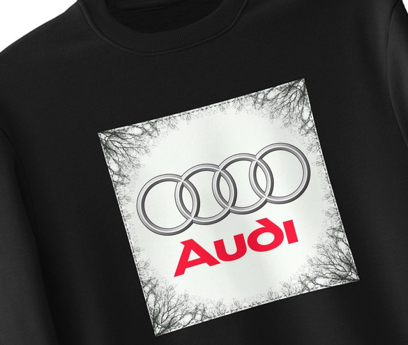 Bluza z naszywką Audi 02