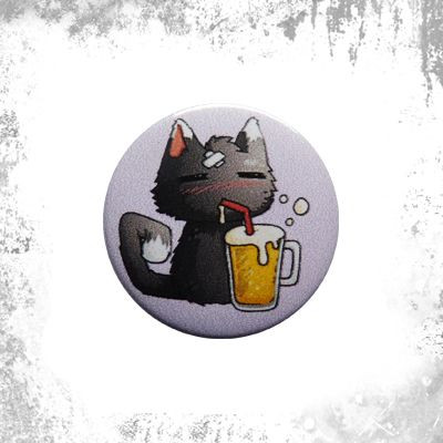 Przypinka KOT PIWOSZ