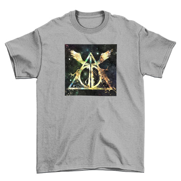 Koszulka z naszywką Harry Potter insygnia