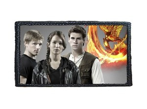 Naszywka THE HUNGER GAMES PEETA KATNISS GALE / IGRZYSKA ŚMIERCI