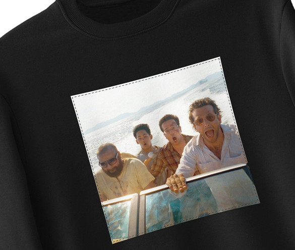 Bluza z naszywką Kac Vegas squad 01