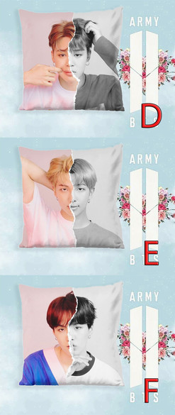 Poduszka BTS DUŻO WZORÓW 40x40 