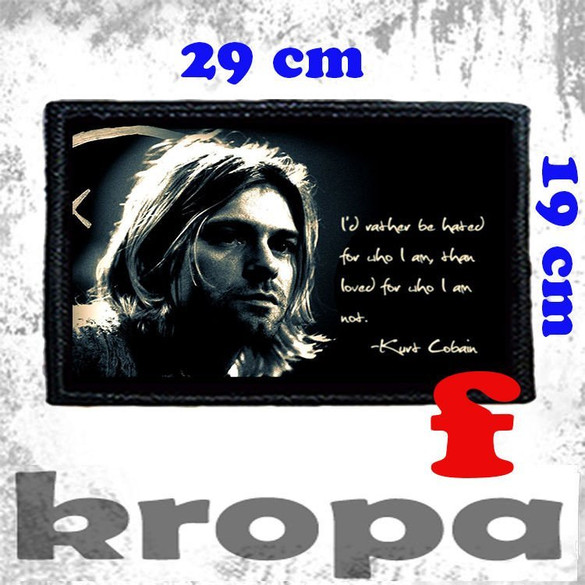 Naszywka duża na ubranie NIRVANA