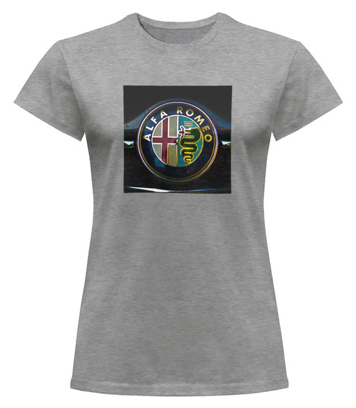 Bluzka damska z naszywką Alfa Romeo 01