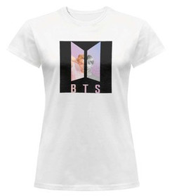 Bluzka damska z naszywką BTS RM