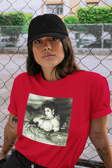 Koszulka z naszywką MADONNA young 02