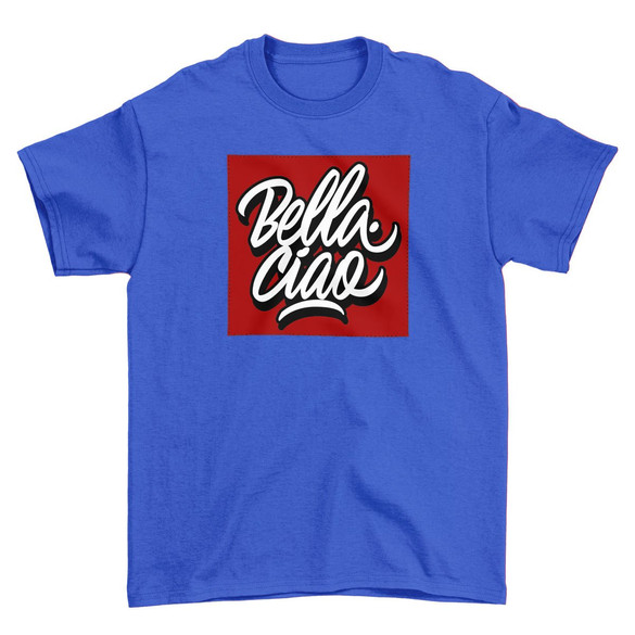 Koszulka z naszywką Dom z papieru b-ciao