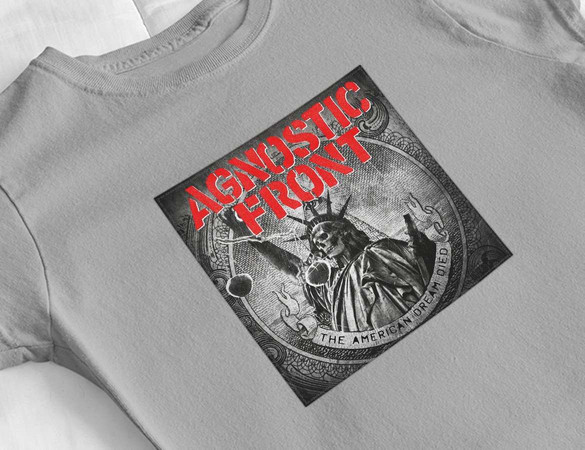 Bluzka damska z naszywką Agnostic Front 02