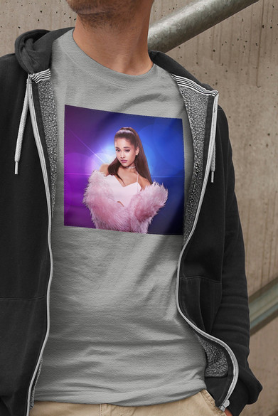 Koszulka z naszywką ARIANA GRANDE 07