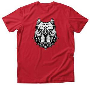 Koszulka  GROŹNY PITBULL ZARYS