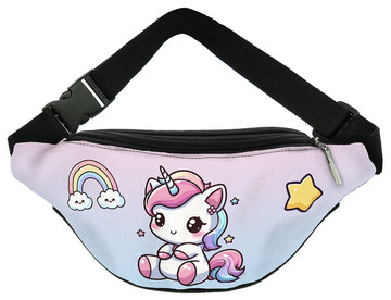 Nerka Jednorożec Kawaii z tęczą – słodki styl, idealna dla dziewczynki