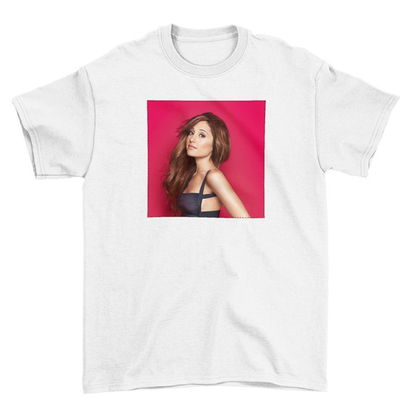 Koszulka z naszywką ARIANA GRANDE 05