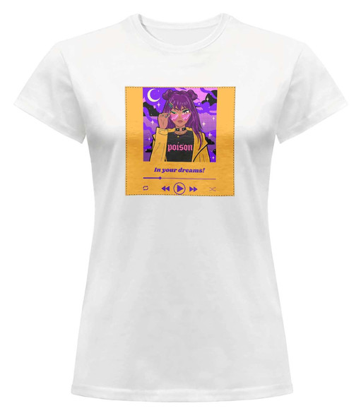 Bluzka damska z naszywką In your dreams