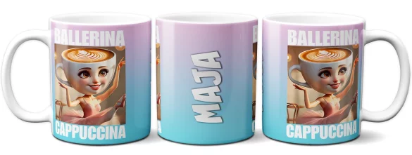 Kubek Italian Brainrot Ballerina Cappucina włoski brainrot